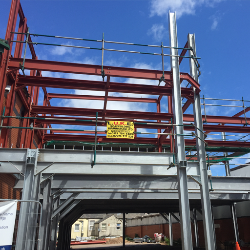 Domestic Scaffolding project by L.U.K.E. Scaffolding